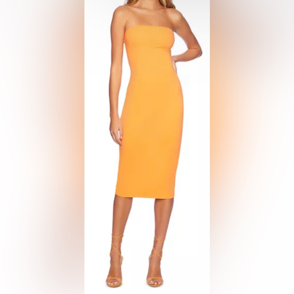 Susana Monaco Strapless Midi Tube Dress - NWT - Size L